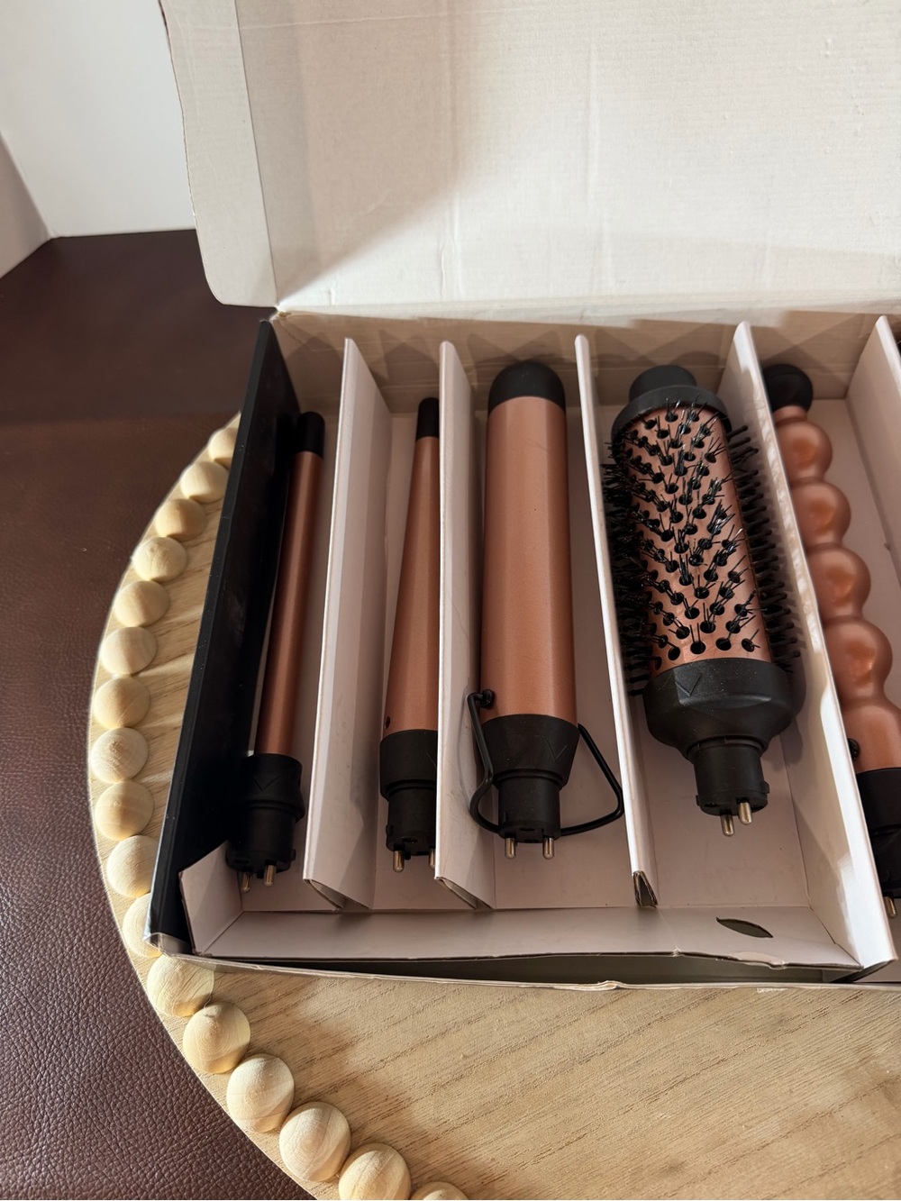 Wavytalk 5-in-1 Ceramic Interchangeable Curling Wand Set 325S Rose Gold - Picture 3 of 5